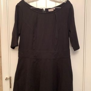 Black plus cotton eshakti dress